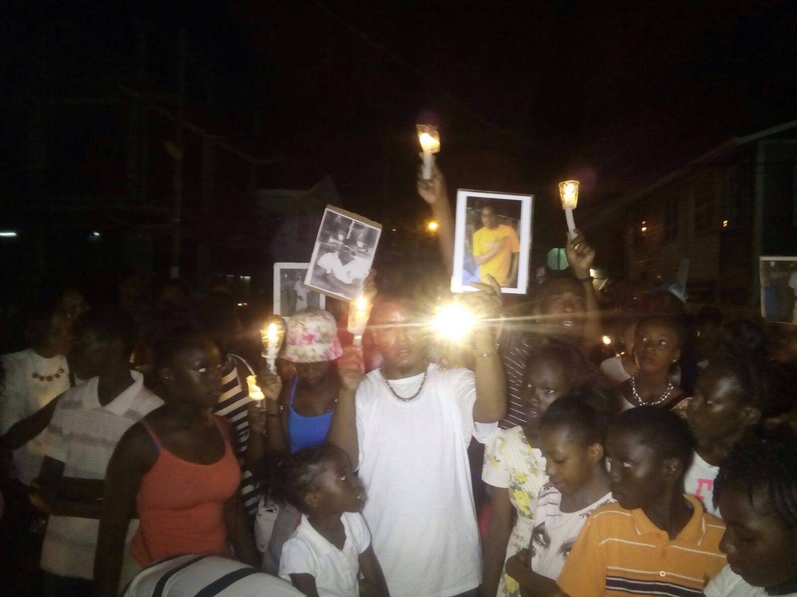 17 Killed Prisoners Remembered with Candle Light Vigil