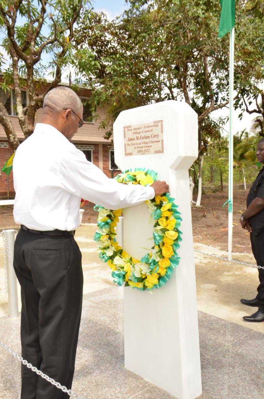 ‘Father of Local Government in British Guiana’ honoured on eve of historic LGE