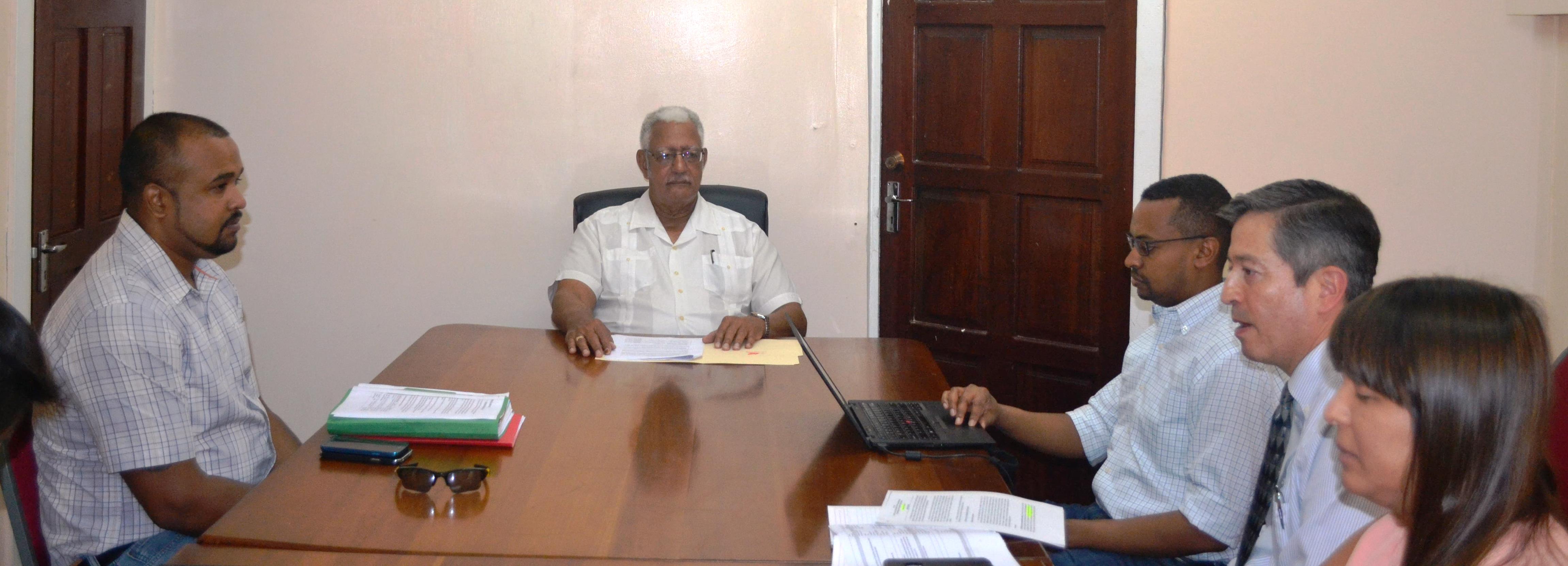 Work on Cunha Canal to commence by year end;Agri Minister meets with World Bank team   