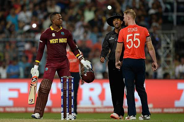 Marlon Samuels fined 30% of match fee by ICC