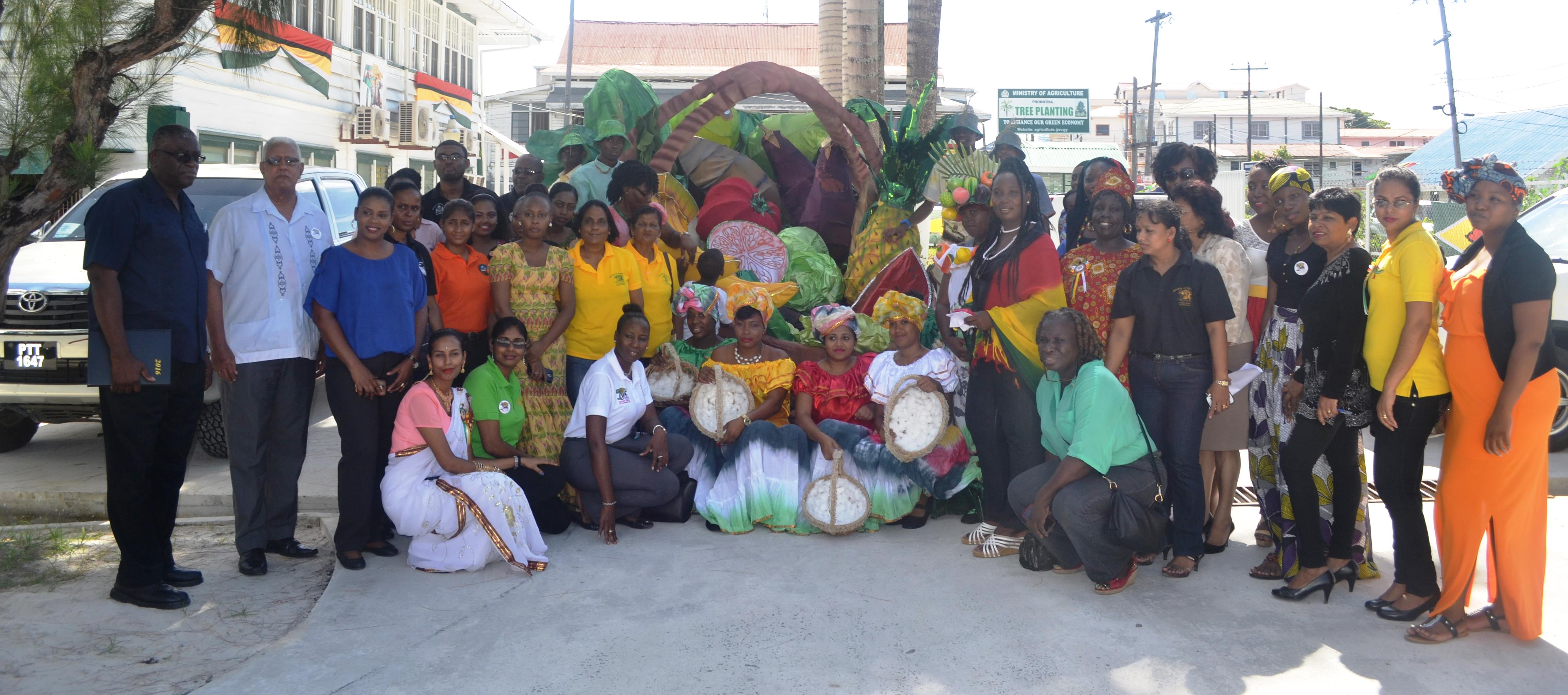 Agriculture Ministry launches jubilee parade float