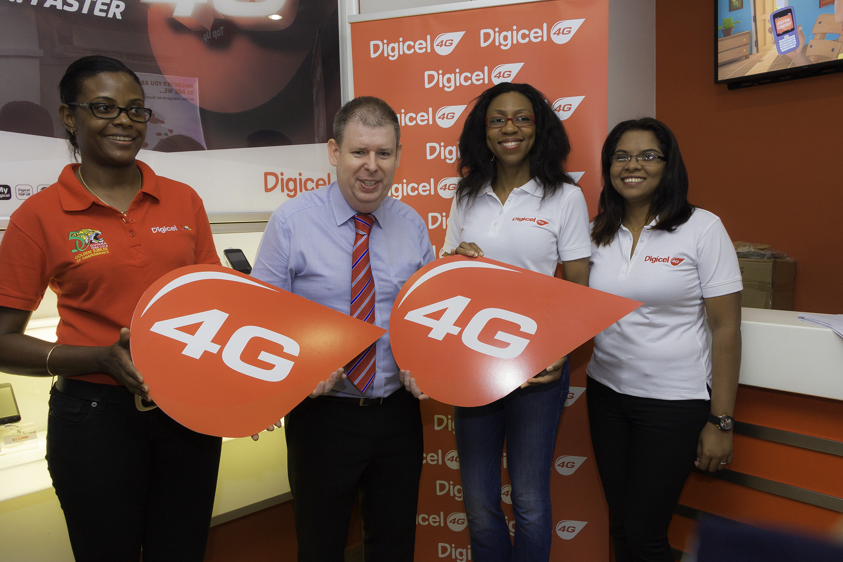 Digicel launches 4G service