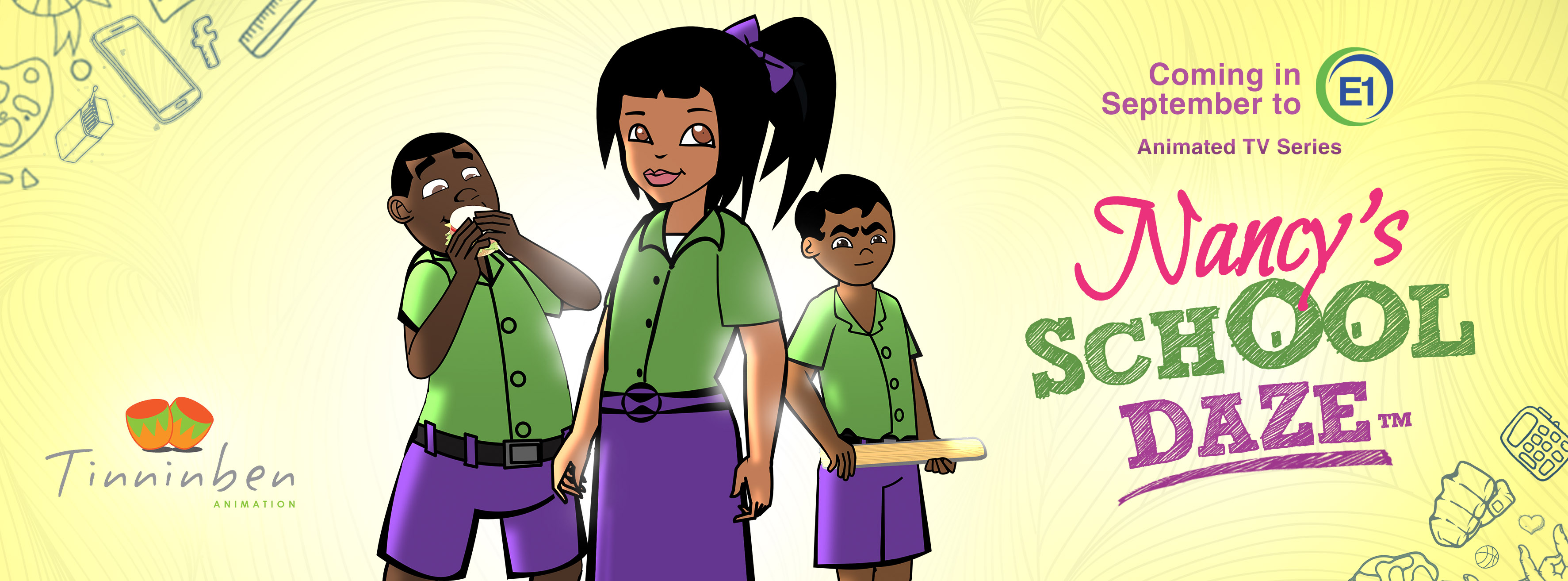 GUYANA’S FIRST ANIMATED TELEVISION SERIES COMING IN SEPTEMBER  -Tinninben Animation and E-Networks collaborate