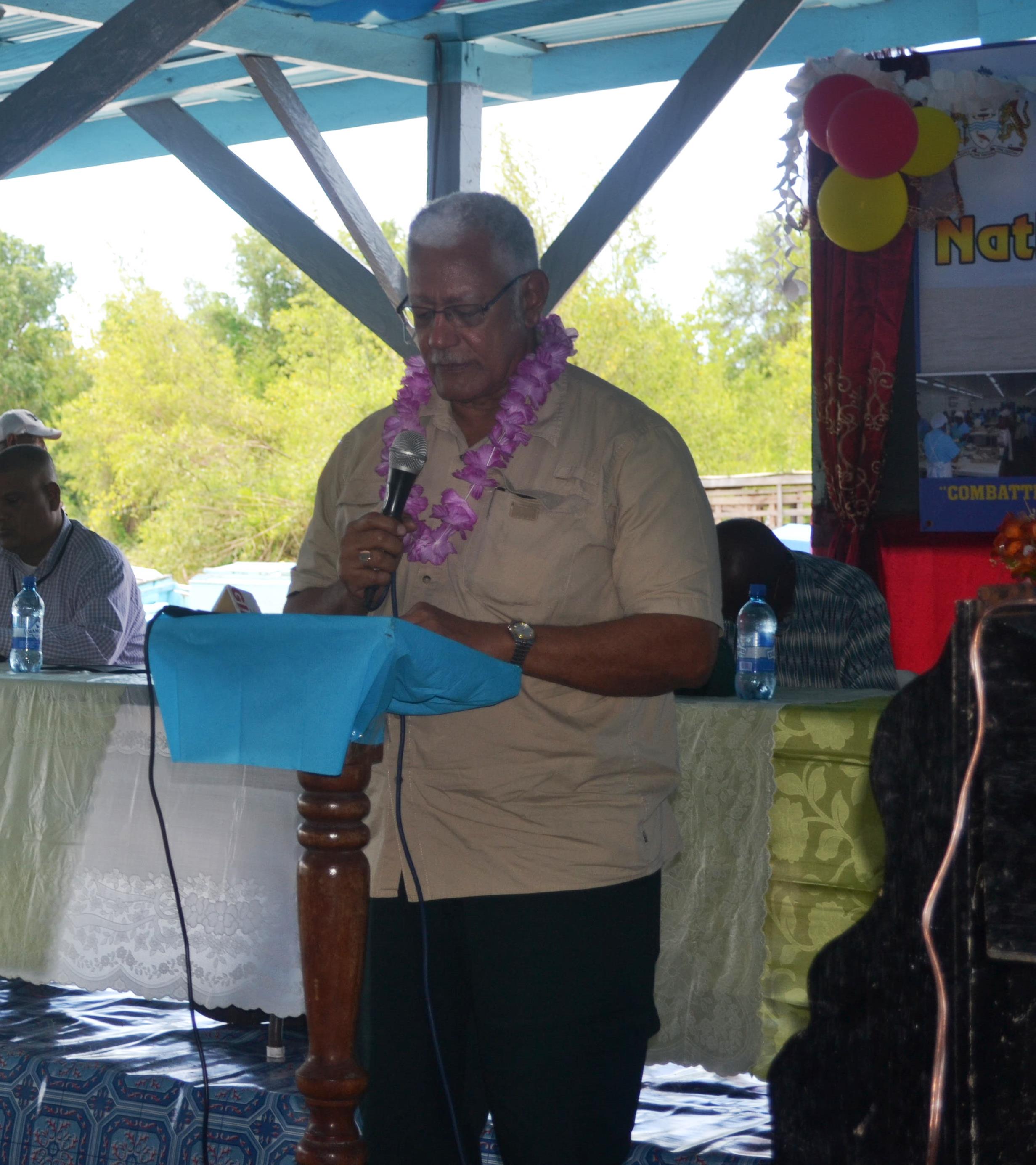 Holder urges fisherfolk to practice sustainable fishing