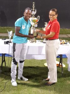 Guyana's captain Shemaine Campbelle won two awards- most runs and highest individual score