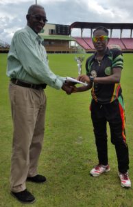 Shemaine Campbelle was voted Player-of-the-Match