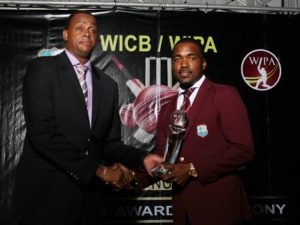 Darren Bravo won the Test Player of the Year award