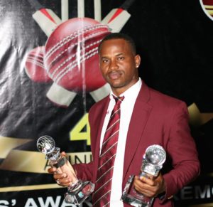The Cricketer of the Year award went to Marlon Samuels