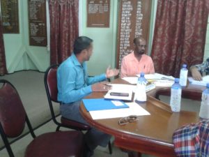 Regional Chairman in blue and REO Reg 5