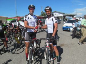 Stephen Fernandes (left) and Keith Fernandes