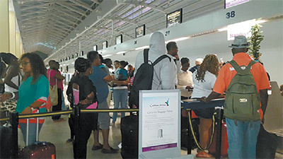 CAL’s in-transit passengers to CJIA to be given priority processing in T&T
