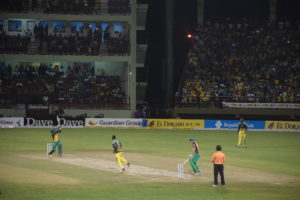Anthony Bramble struck the winning run for the Amazon Warriors