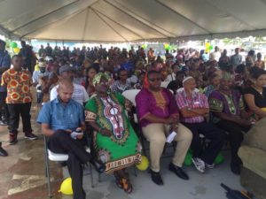 A Section of the Crowd at today's event
