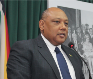 Minister of Natural Resources and Chair of Committee, Raphael Trotman