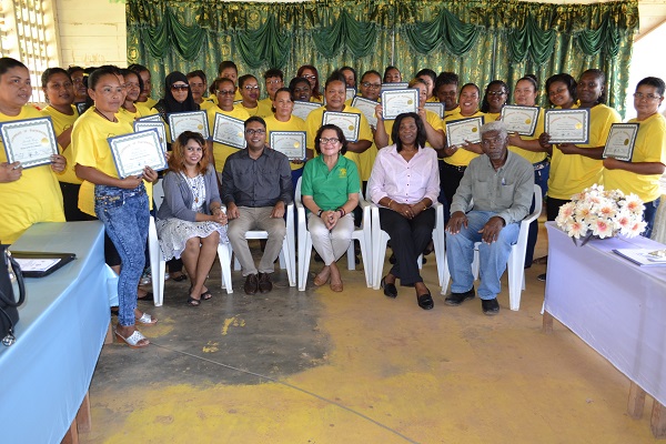 30 women complete Port Kaituma Self Reliance programme