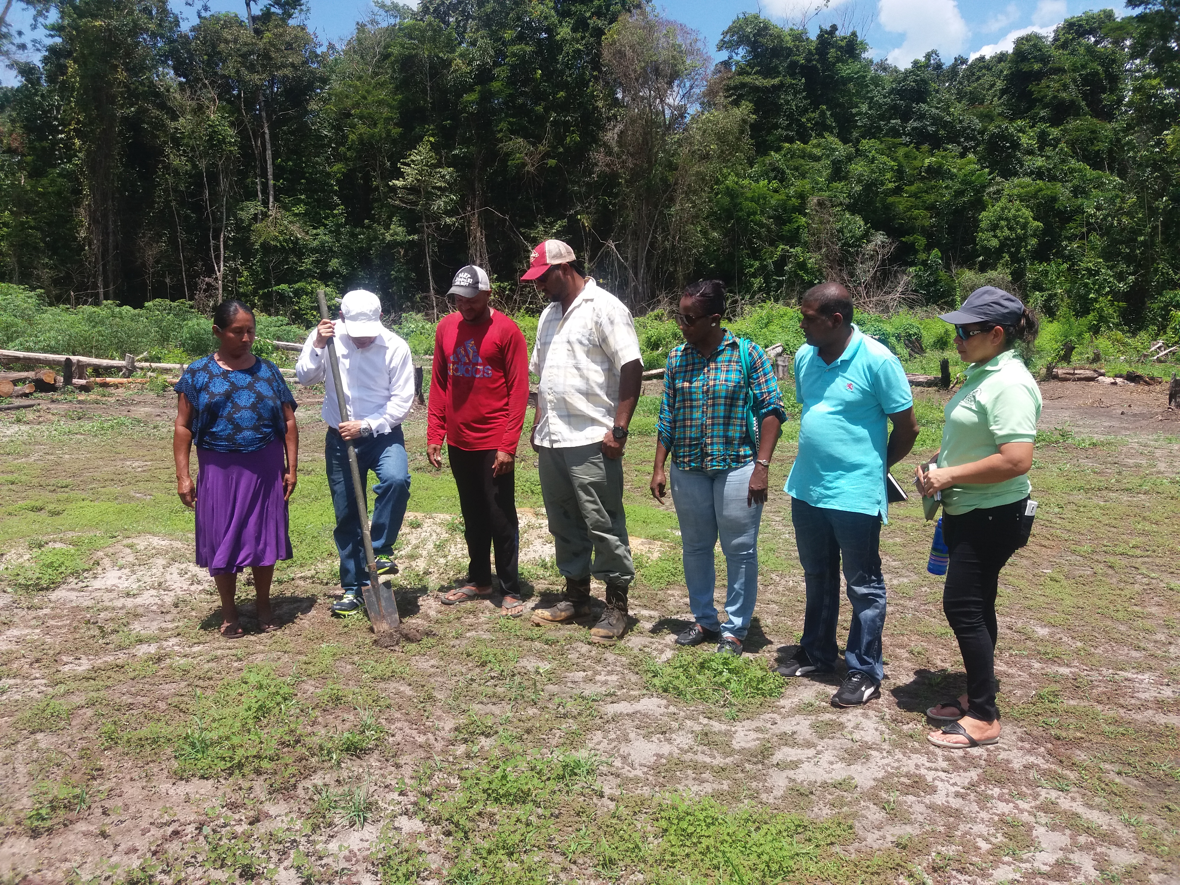 Sod turned for construction of health post at Kurutuku in Region 7