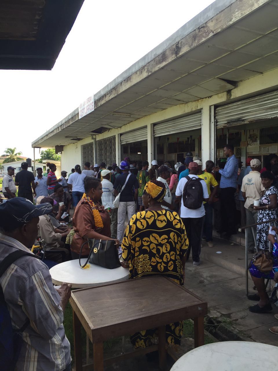 Pensioners treated to breakfast at NA Post Office