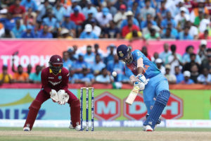 KL Rahul on the attack during his century