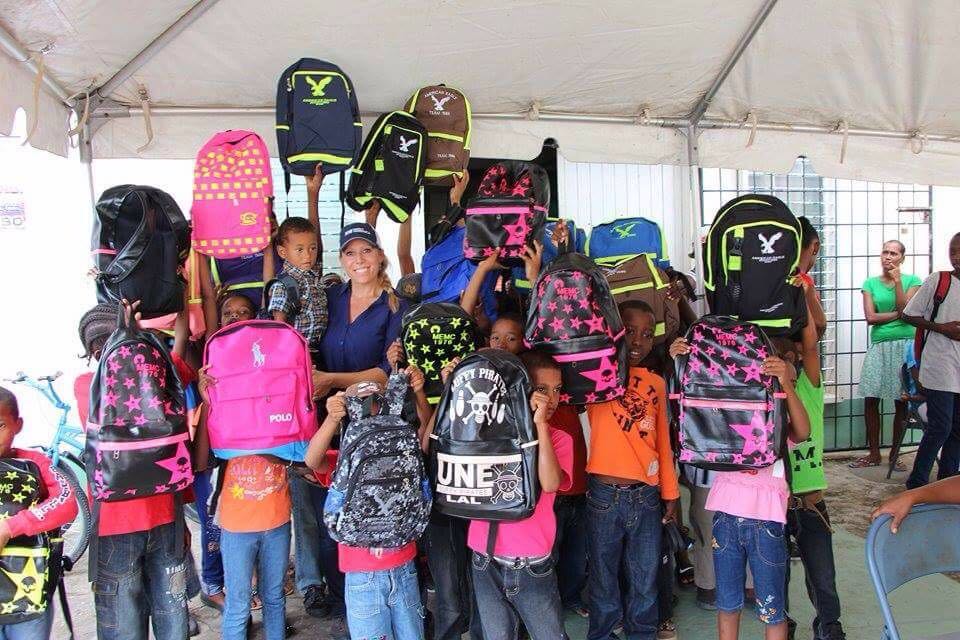 Over 200 children receive back to school supplies