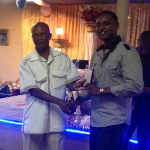 A member of the business community representing Banks DIH Berbice Branch, one of GPF's biggest support