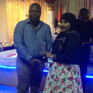 Media Personnel from Stabroek News Berbice awarded