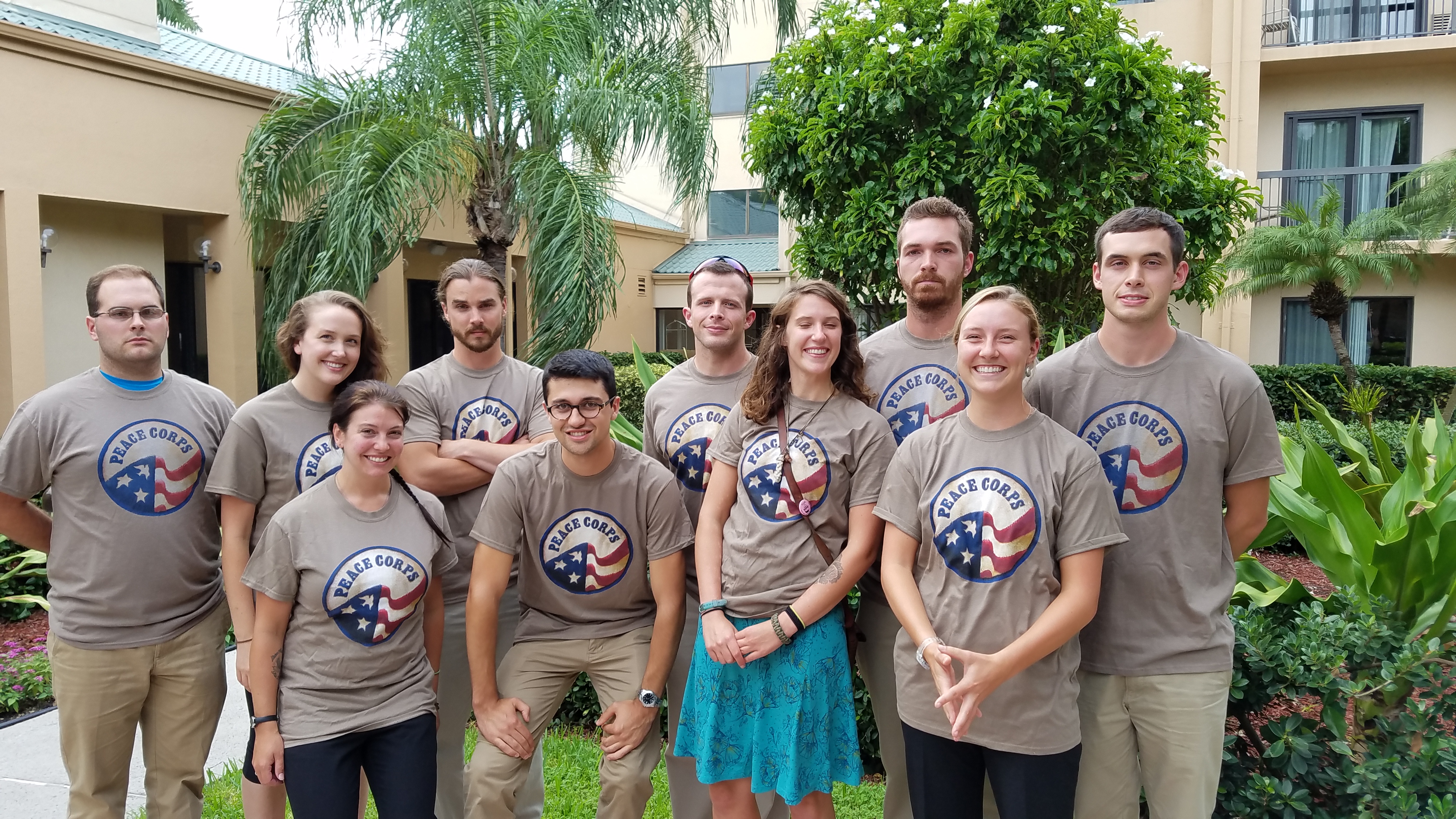 First group of U.S Peace Corps Environment Volunteers arrive in Guyana