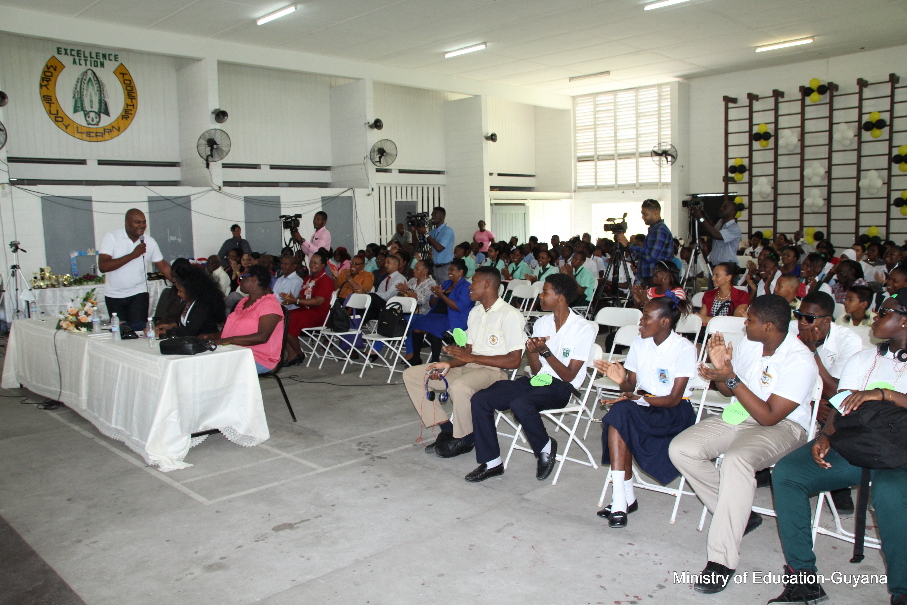 Education Ministry hosts first Literacy Rap Fest; Acting CEO says the ministry is exploring exciting ways of learning