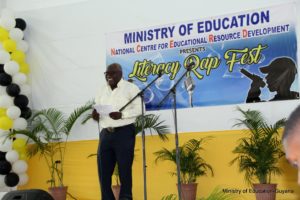 marcel-hutson-ceo-ag-performing-at-literacy-rap-fest-at-north-ruimveldt-secondary-school