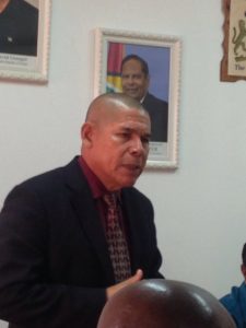Minister of Public Health, Dr. George Norton