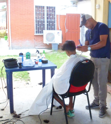 Detainees at Sophia Juvenile Centre given free haircuts