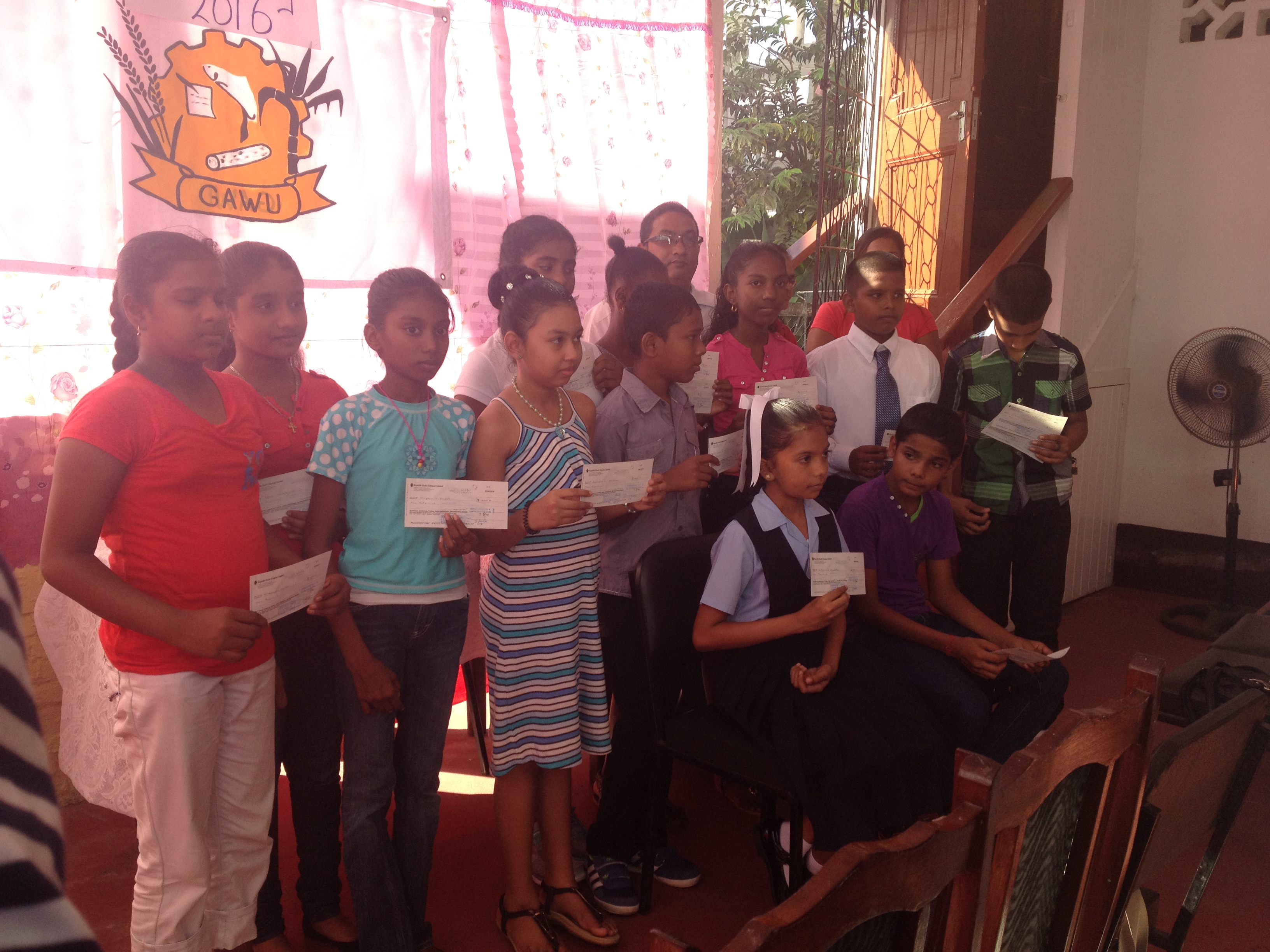 GAWU awards bursaries to successful NGSA pupils in Region six
