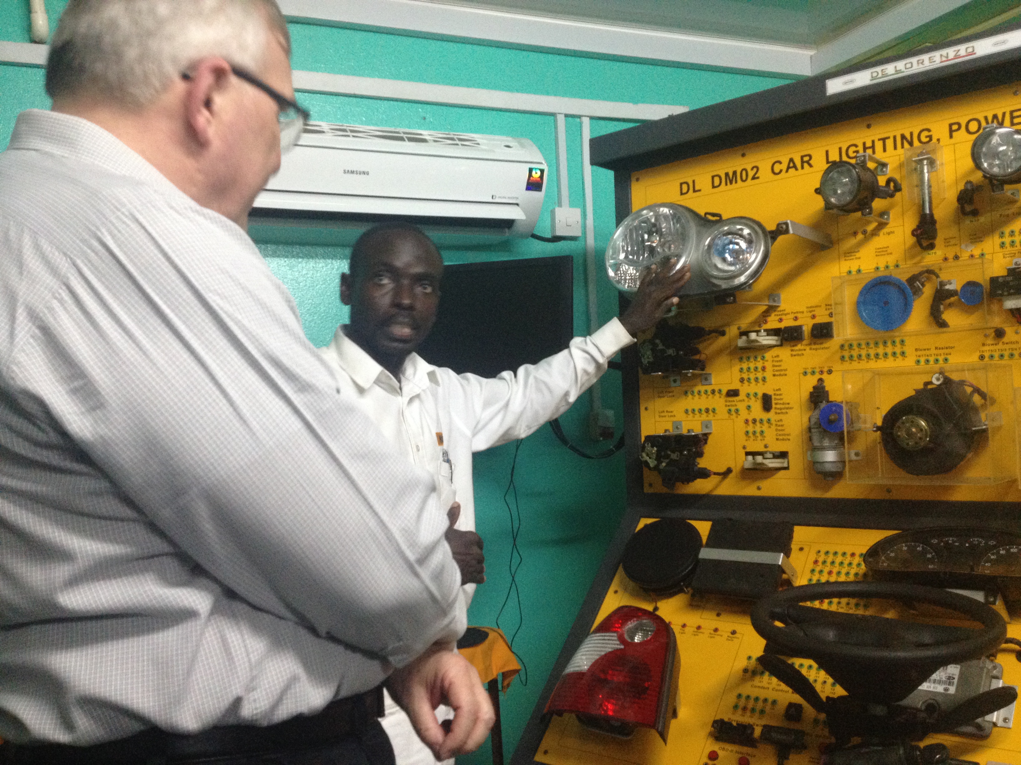 New Facility Commissioned at New Amsterdam Technical Institute