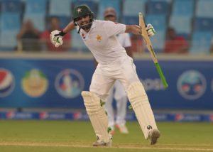 Azhar Ali is pumped after scoring his maiden triple century