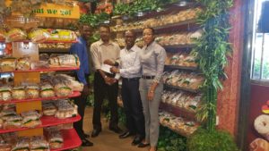 Bakewell and GTA representatives seal the partnership