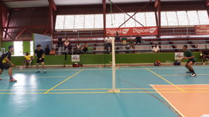 Guyana's best showing was in the Boys Doubles