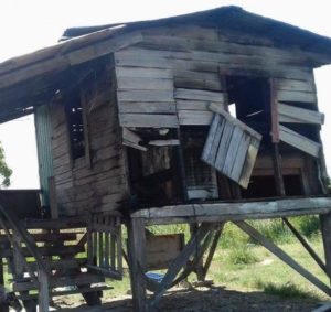 Home destroyed by fire