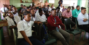 Representatives and students of some of the schools at Wednesday's launch