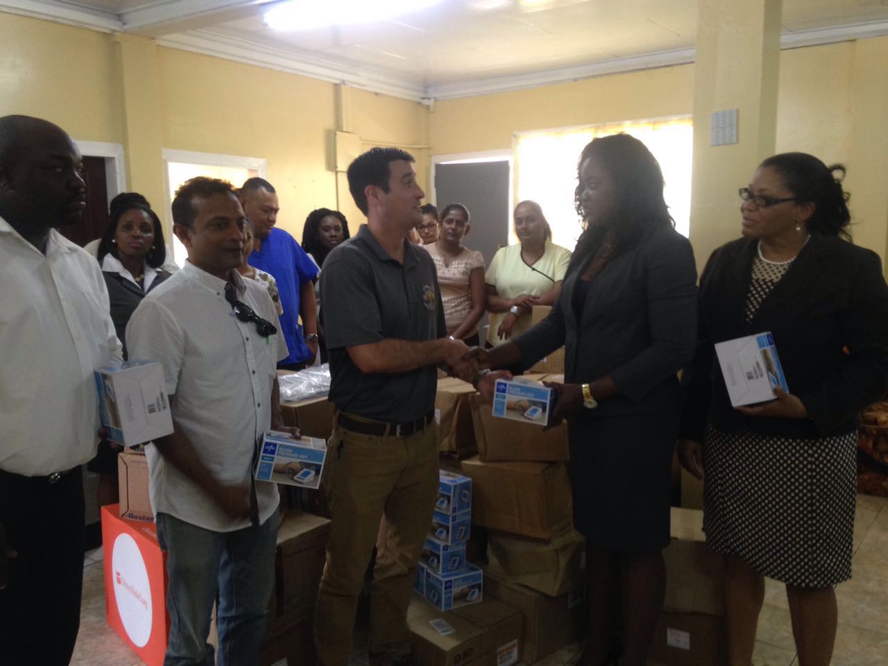 $2M worth in medical supplies handed over to the Skeldon Hospital