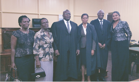 Attorney Jason Moore admitted to the bar