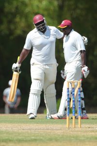 Don't be fooled by the size, Rakheem Cornwall is more than capable of handling himself on the cricket field