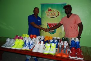 Pictured from left to right are Mr. Brian Backer, of EPIC Guyana, and Mr. Chris Bowman of YBG