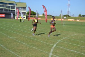 Deshanna Skeete tops Kenisha Phillips for the second time in the championships