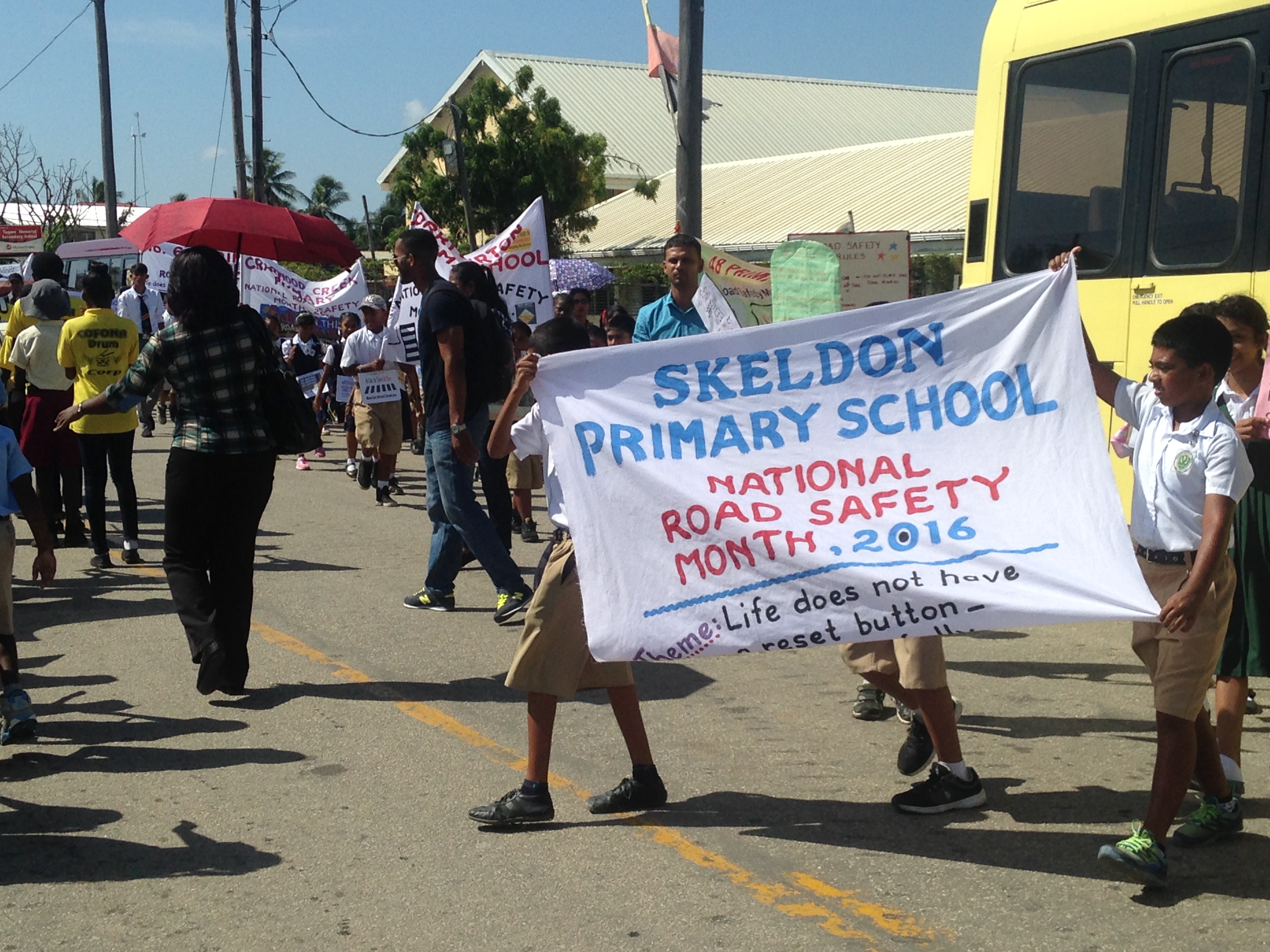 Students urged to be more careful on the roadways