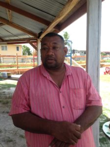 President of the Rose Hall Town Youth and Sports Club, Hilbert Foster