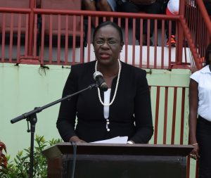 Nicolette Henry  - Minister within the Ministry of Education with responsibility for sports 