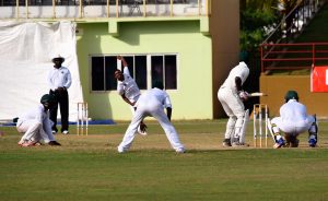 Left-arm spinner Gudakesh Motie is a vital member of Guyana Jaguars bowling attack