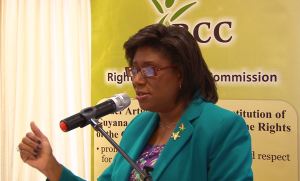 Catherine Hughes- Minister of Public Telecommunications