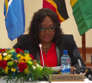 Sieglien Burleson-Minister of Trade and Industry, Suriname