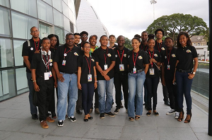 The Guyana and Suriname Collaboration through SAGA Networks contingent at the University of Trinidad and Tobago (UTT) Academy for Performing Arts, NAPA