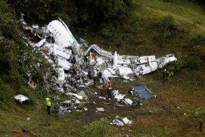 Remains of the plane